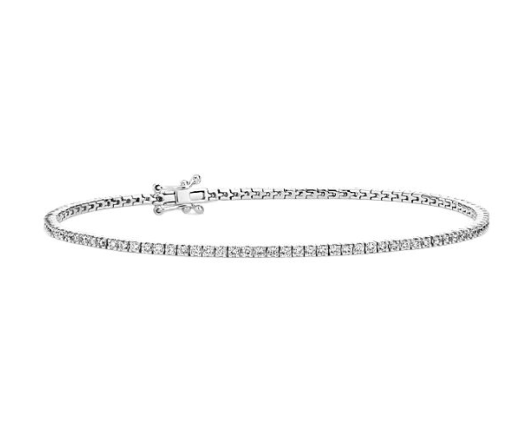 Certified Lab Grown Diamond Tennis Bracelet