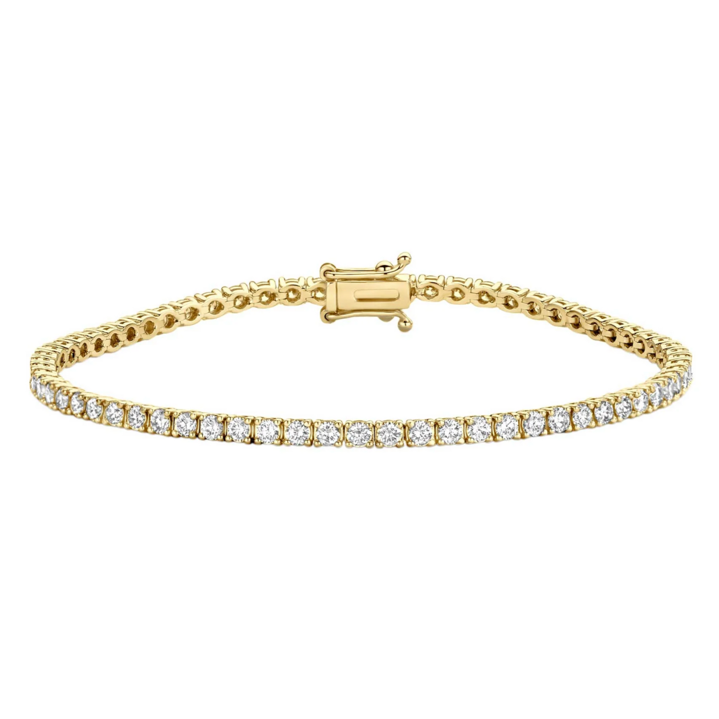 Certified Lab Grown Diamond Tennis Bracelet