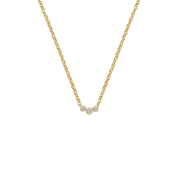 Mini Bubbly Diamond Necklace