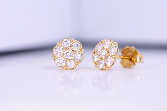 Buttercup Diamond Earrings