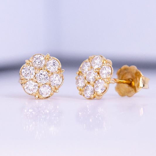 Buttercup Diamond Earrings