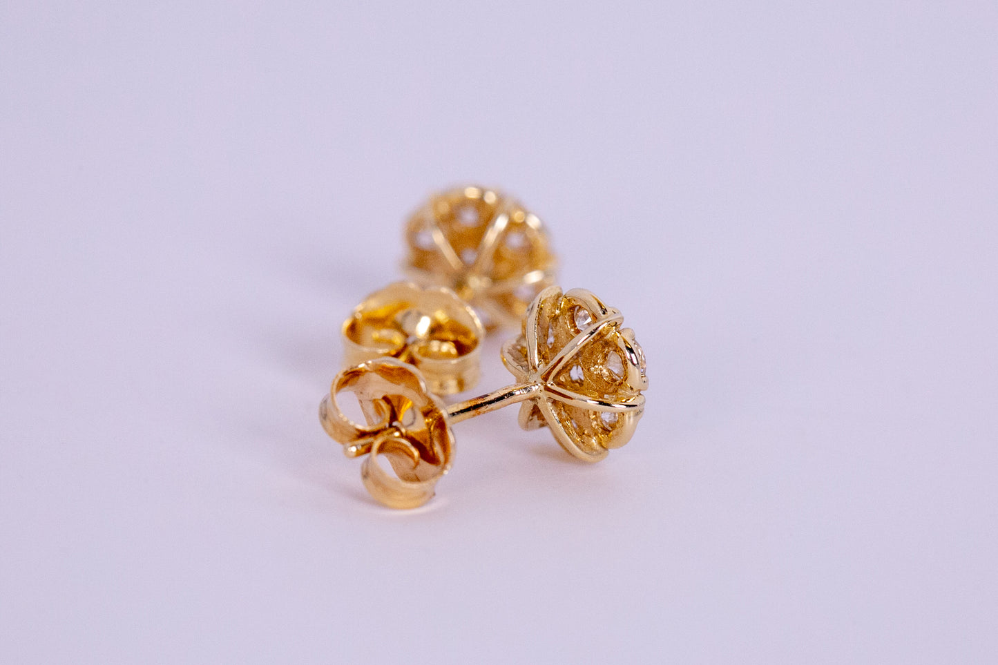 Buttercup Diamond Earrings