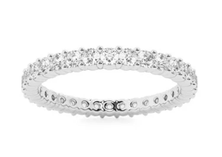 Round Diamond Eternity Ring