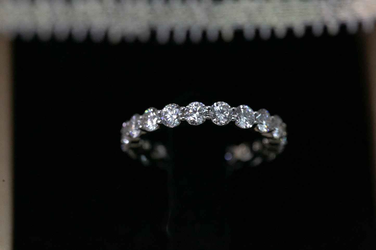 Round Diamond Eternity Ring