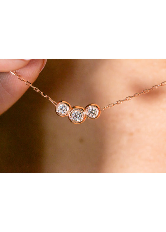 Mini Bubbly Diamond Necklace