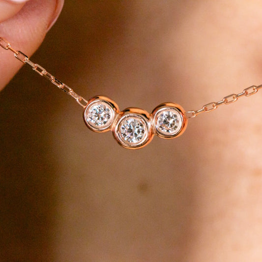 Mini Bubbly Diamond Necklace