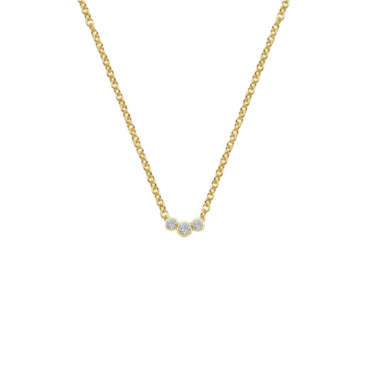 Mini Bubbly Diamond Necklace