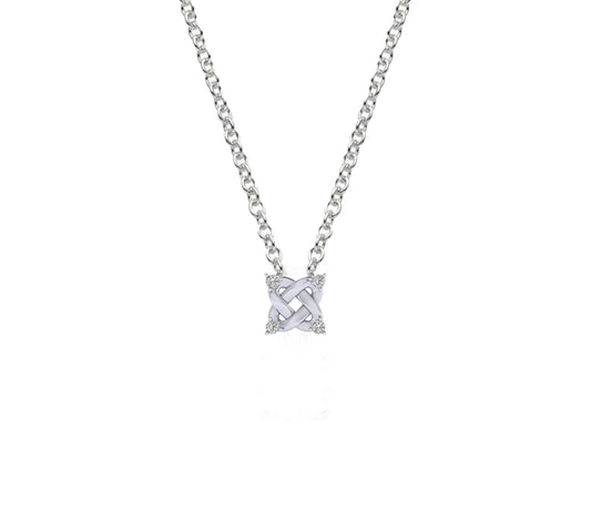 VHL Alliance Pendant in Certified Lab Grown Diamonds, Small